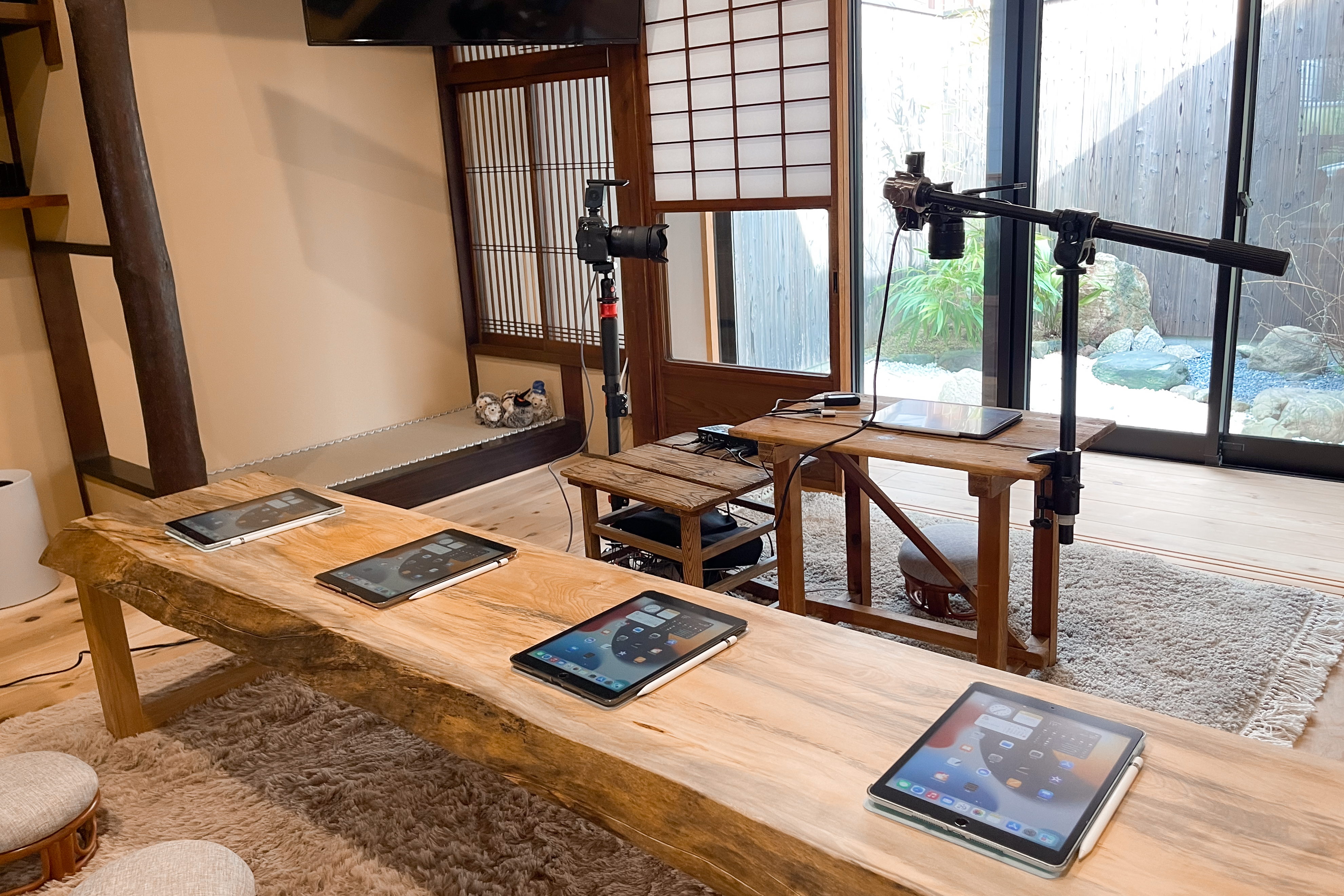 京都スタジオの制作風景