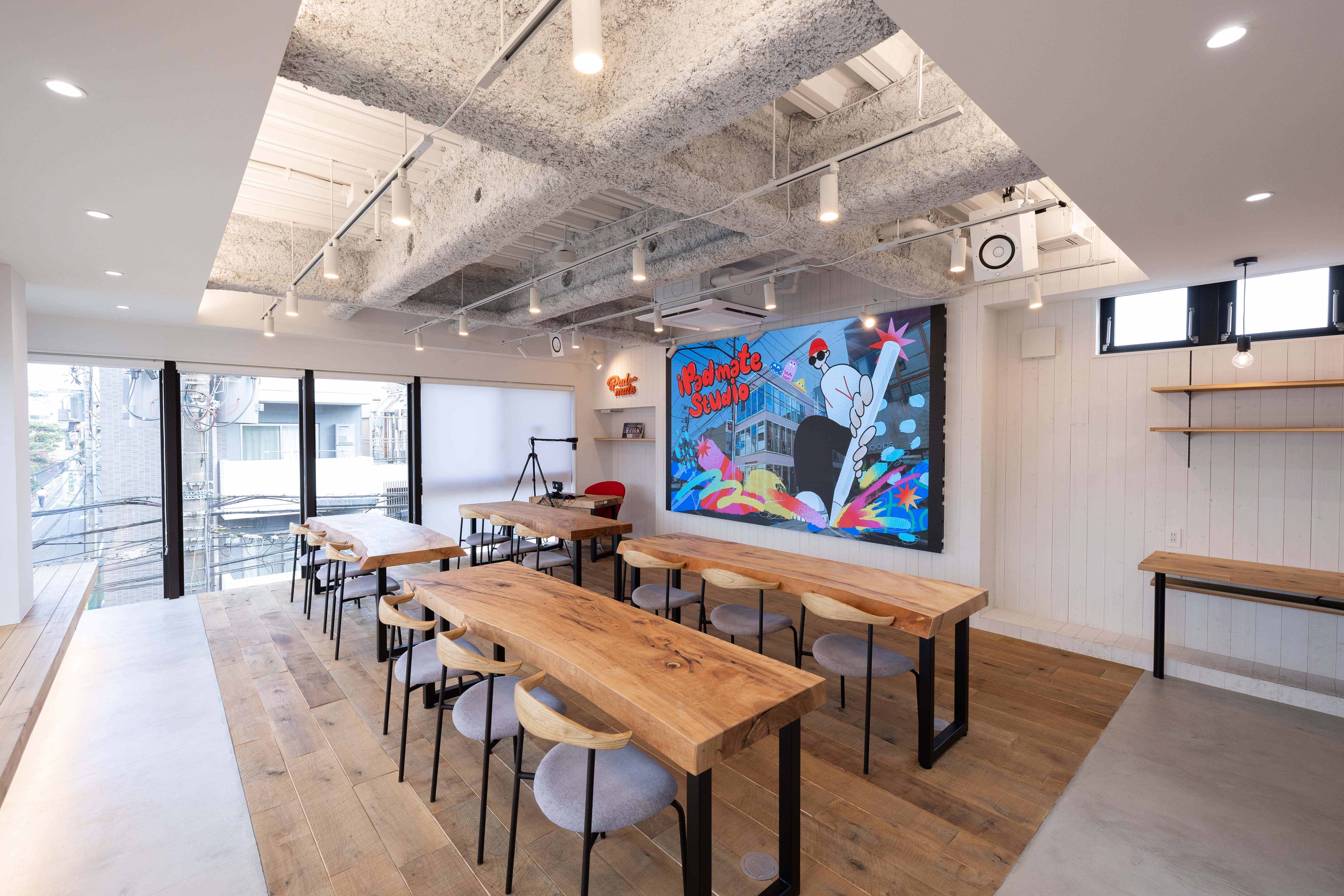 東京スタジオの展示